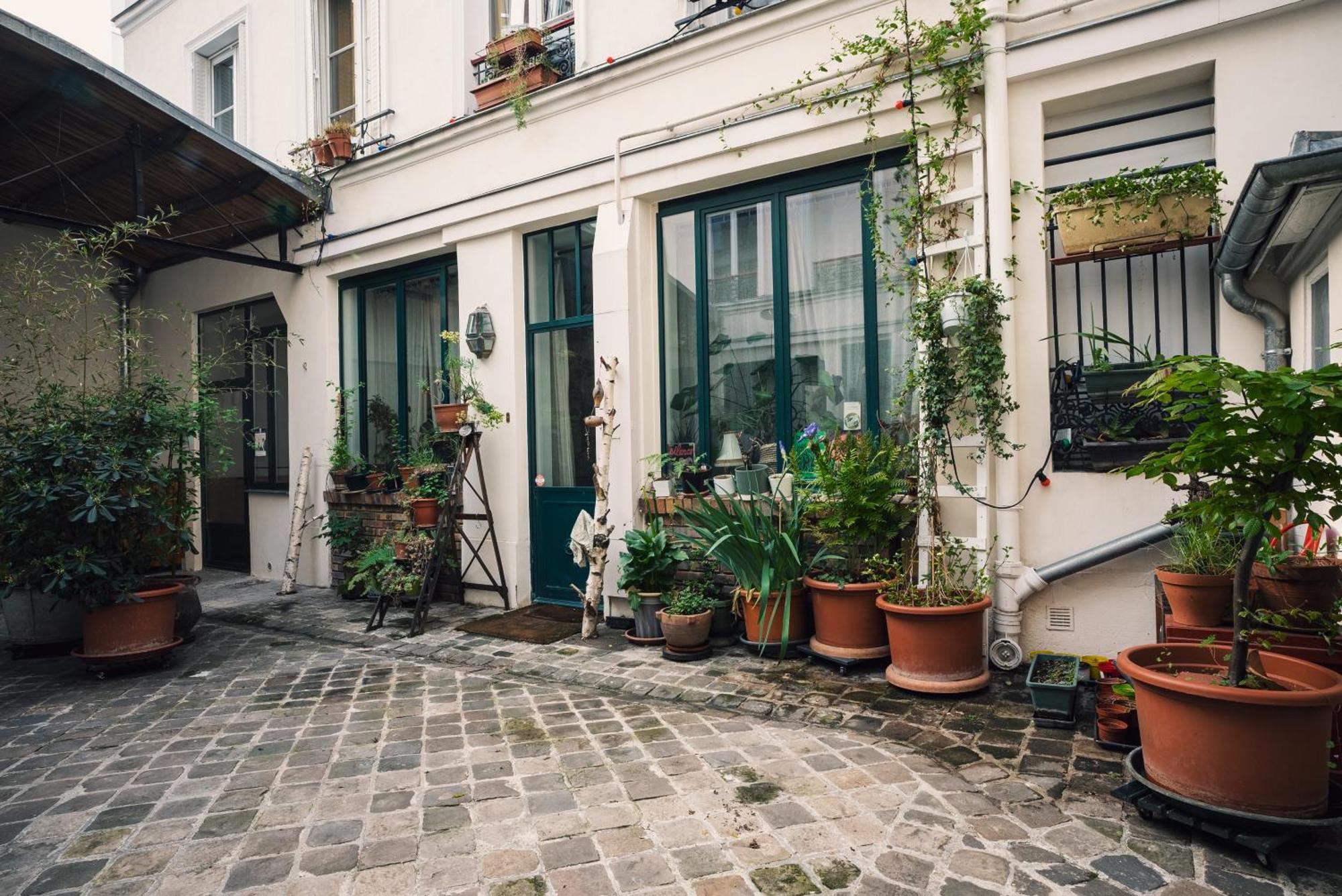 Duplex Sur Cour Arboree París Exterior foto