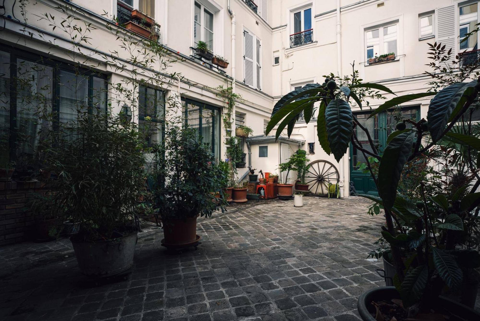 Apartamento Duplex Sur Cour Arboree París Exterior foto