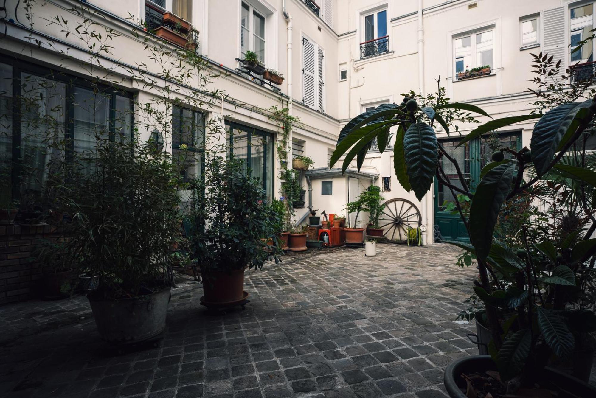 Duplex Sur Cour Arboree París Exterior foto